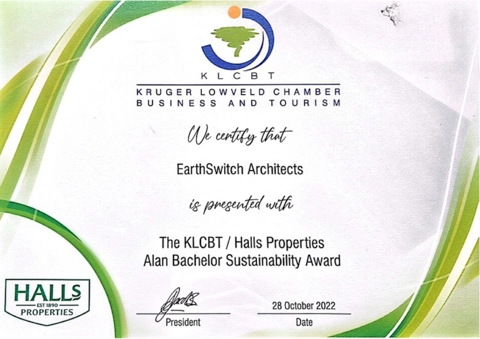 Awards | EarthSwitch Architects