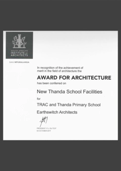 Awards | EarthSwitch Architects